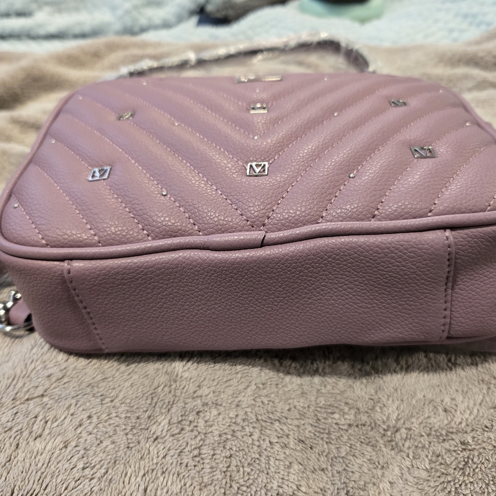 NWT Victoria's Secret Purple Quilted Crossbody Bag and Wallet Set - Picture 6 of 14
